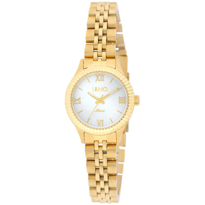 Orologio Liu Jo Casual Tessia Donna Acciaio Gold Quadrante Silver _TLJ2645