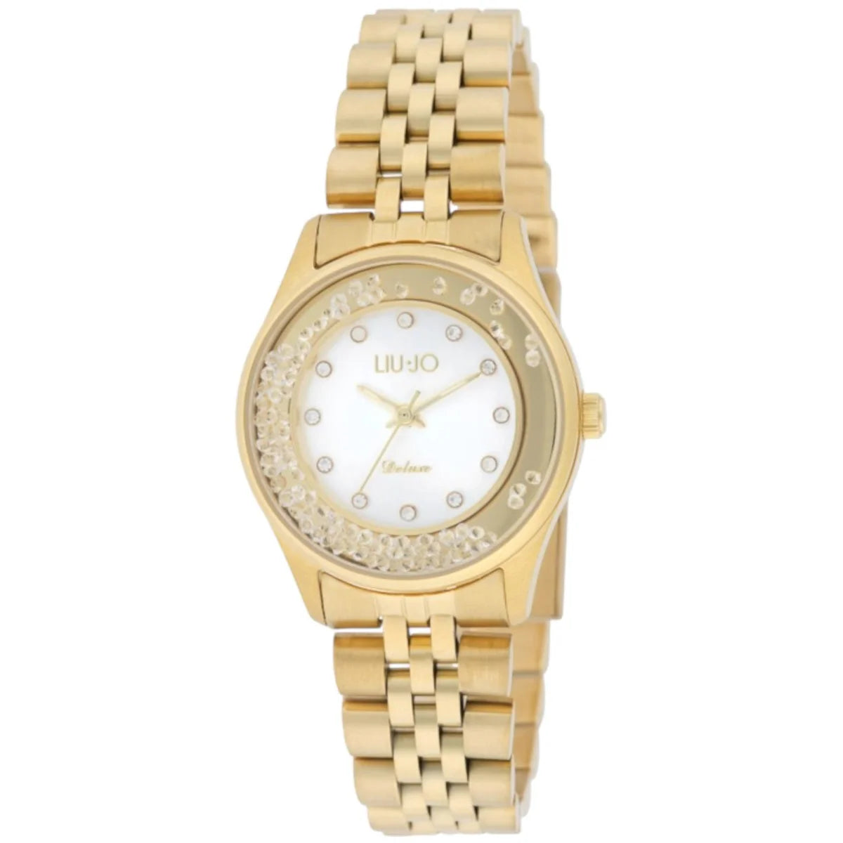 Orologio Liu Jo Dancing Elvy Donna Acciaio Gold Quadrante Silver _TLJ2660