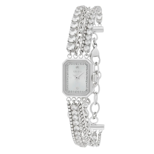 Orologio Liu Jo Chains Bijou  Donna Acciaio Solo Tempo Silver _TLJ2670