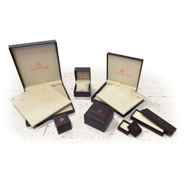 Bracciale Boccadamo Uomo Ecopelle Nera Centrale PVD Oro Rosa Zirconi _ABR771