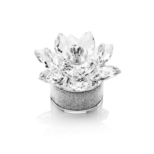 Candeliere Ottaviani Cristallo e strass h.cm 6,5 _800221