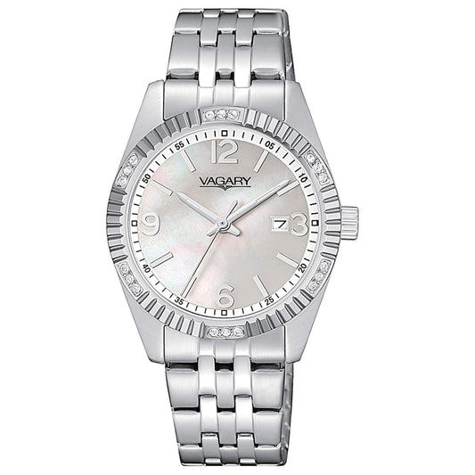 Orologio Vagary by Citizen Timeless Lady Donna Acciaio Madreperla _ IU2-316-11